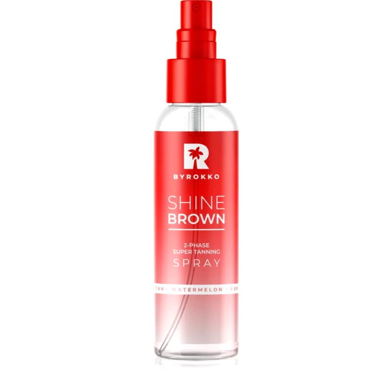 ByRokko ByRokko Shine Brown Watermelon προϊόν για επιτάχυνση και παράταση του μαυρίσματος σε σπρέι 104 ml