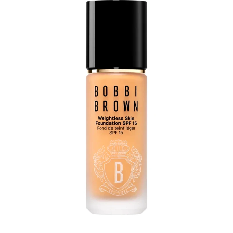 Bobbi Brown Bobbi Brown Weightless Skin Foundation SPF 15 μακράς διαρκείας μεικ απ με ενυδατικό αποτέλεσμα απόχρωση Honey 30 ml