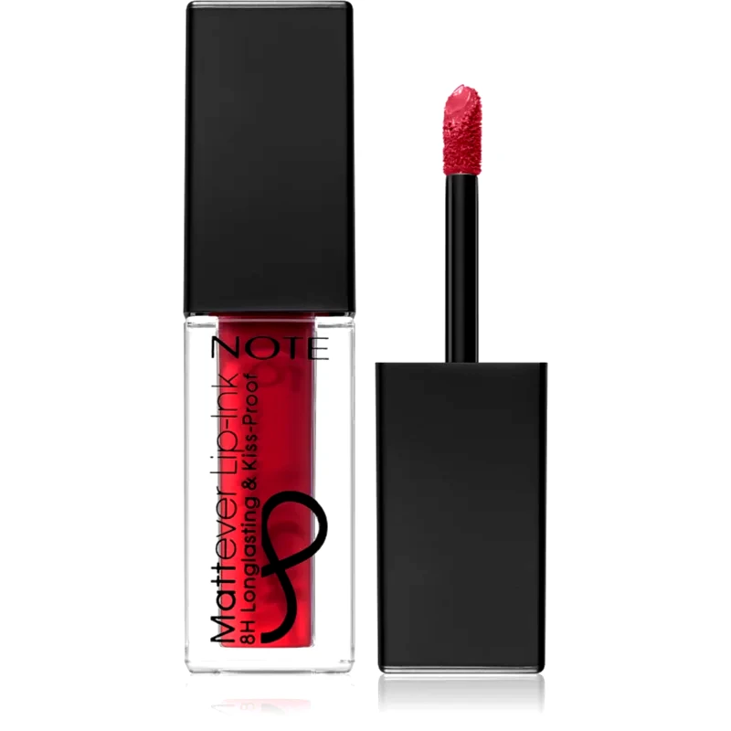 Note Cosmetique Note Cosmetique Mattever Υγρό ματ κραγιόν 14 Unpredictable Red 4,5 ml