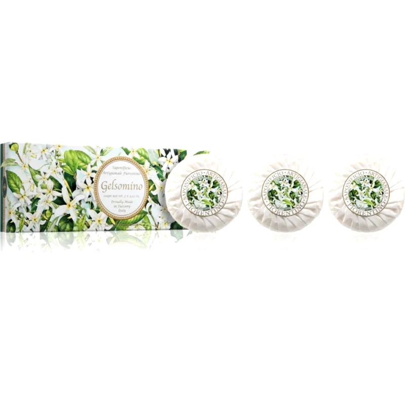 Saponificio Artigianale Fiorentino Saponificio Artigianale Fiorentino Jasmine Set σετ με στερεά σαπούνια