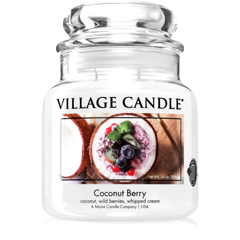 Village Candle Village Candle Coconut Berry αρωματικό κερί 396 γρ