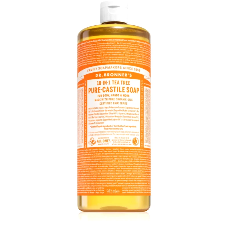 Dr. Bronner’s Dr. Bronner’s Tea Tree υγρό σαπούνι γενικής χρήσης 945 ml