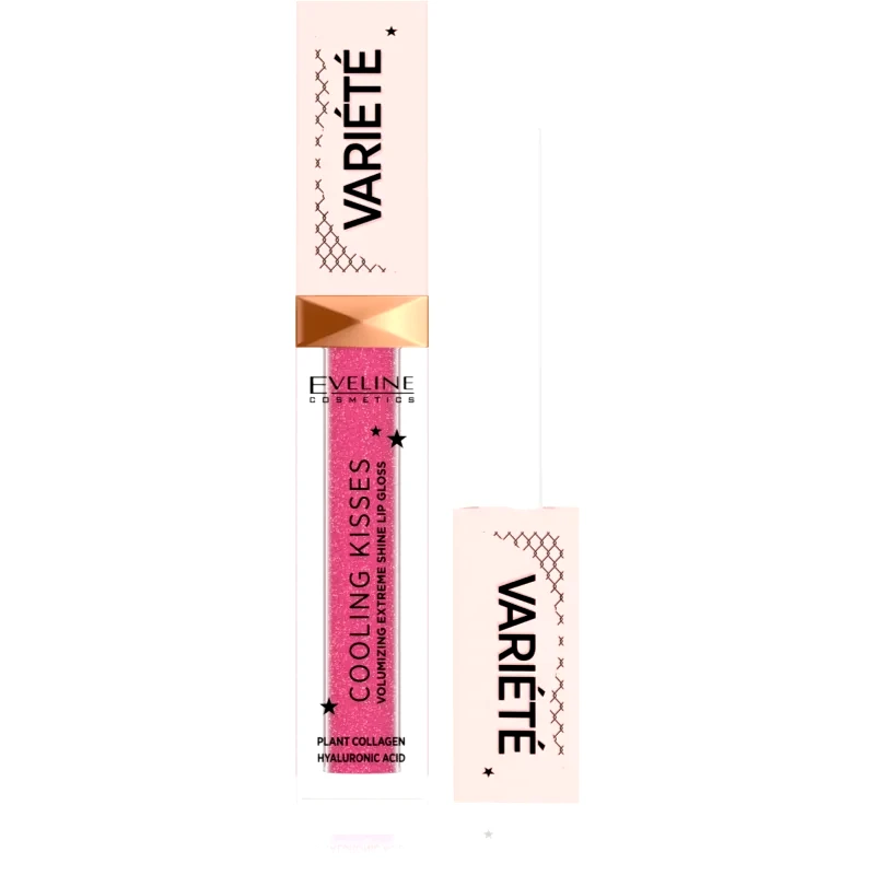 Eveline Cosmetics Eveline Cosmetics Variété Cooling Kisses ενυδατικό λιπ γκλος με δροσερό αποτέλεσμα απόχρωση 06 Amazing Kiss 6,8 ml