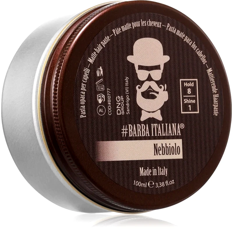 Barba Italiana Barba Italiana Nebbiolo στάιλινγκ πάστα για τα μαλλιά 100 ml
