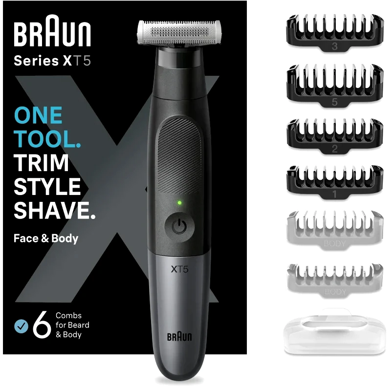 Braun Braun Series X XT5200 τρίμερ και μηχανή ξυρίσματος για γενειάδα