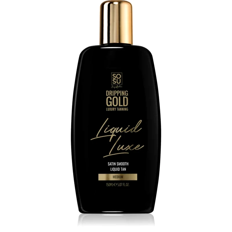 Dripping Gold Dripping Gold Luxury Tanning Liquid Luxe νερό αυτομαυρίσματος για το σώμα Medium 150 ml