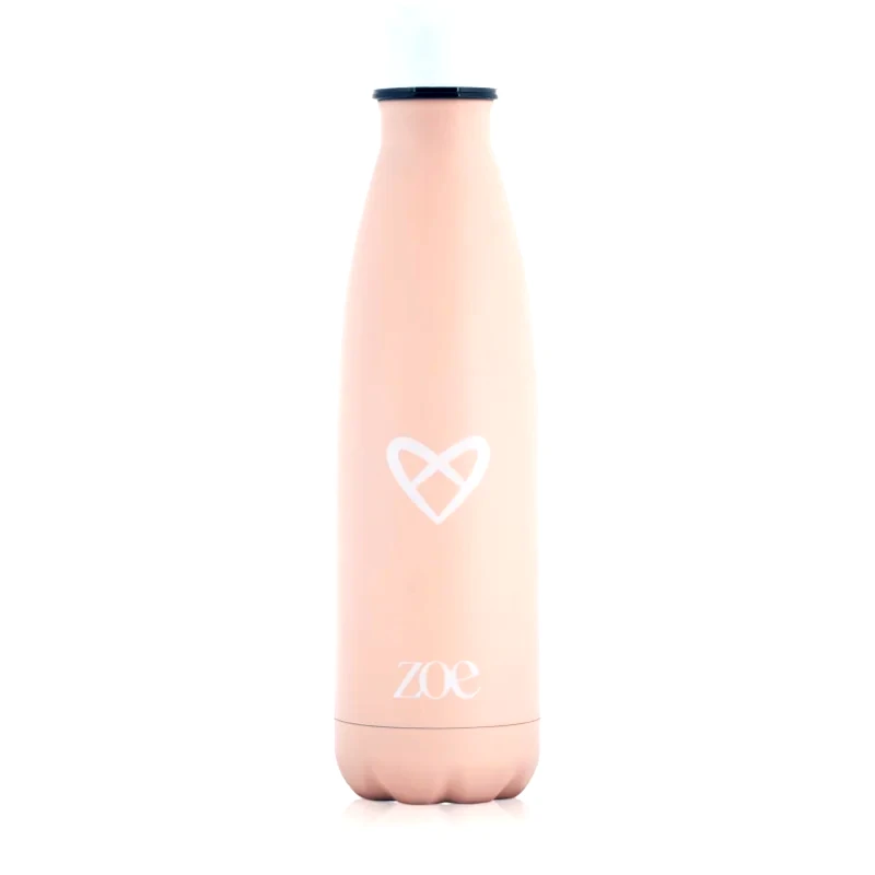 ZOE ZOE Stainless Steel Insulated Water Bottle θερμός χρώμα PINK 500 ml