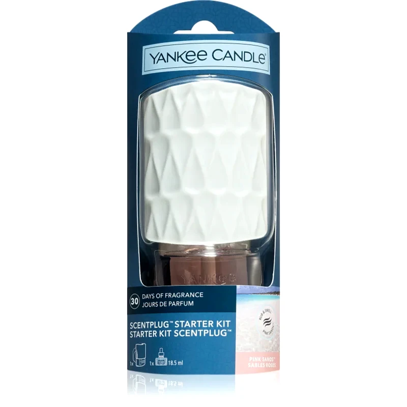 Yankee Candle Yankee Candle Pink Sands ηλεκτρικός διαχύτης + ανταλλακτικό για γέμιισμα 1 τμχ