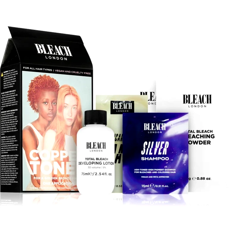 Bleach London Bleach London Toner Kit ημι-μόνιμη βαφή μαλλιών για ξανθά μαλλιά απόχρωση Copper 1 τμχ