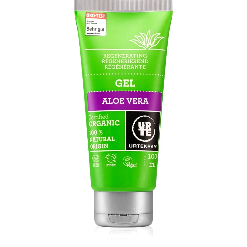 Urtekram Urtekram Aloe Vera τζελ για έντονη ενυδάτωση και αναζωογόνηση της επιδερμίδας με αλόη βέρα 100 μλ