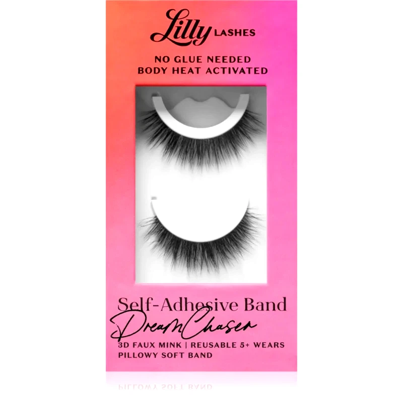 Lilly Lashes Lilly Lashes Self-Adhesive Band τεχνητές βλεφαρίδες τύπος DreamChaser 2 τμχ