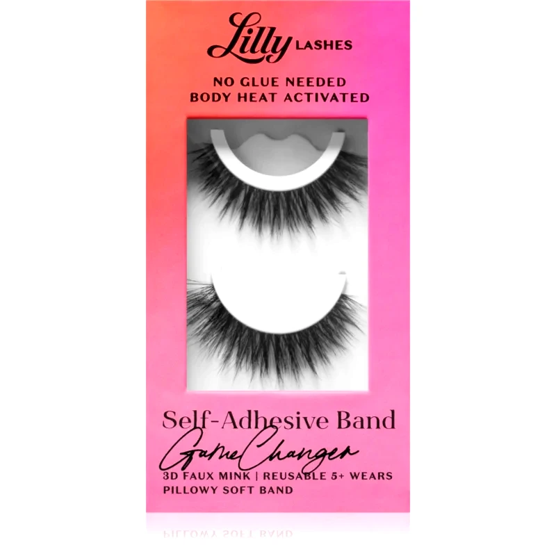 Lilly Lashes Lilly Lashes Self-Adhesive Band τεχνητές βλεφαρίδες τύπος GameChanger 2 τμχ