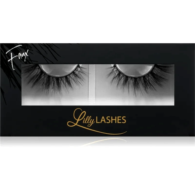 Lilly Lashes Lilly Lashes 3D Faux Mink τεχνητές βλεφαρίδες τύπος Paris 1 ζευγάρι