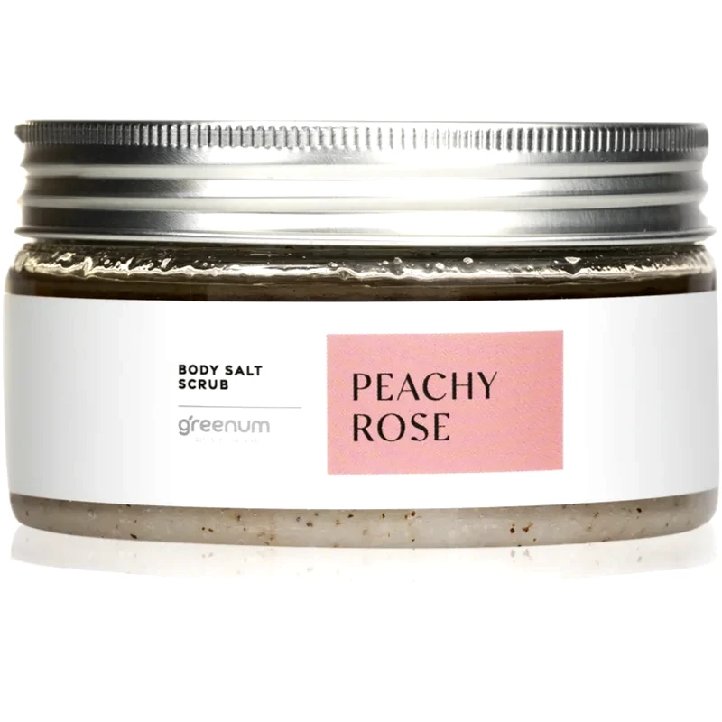Greenum Greenum Salt Scrub απολέπιση άλατος για το σώμα με άρωμα Rose 320 γρ