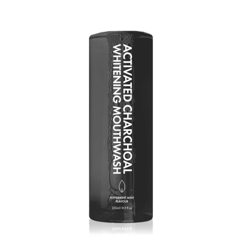 My White Secret My White Secret Whitening Mouthwas Activated Charchoal λευκαντικό στοματικό διάλυμα με ενεργό άνθρακα 250 ml