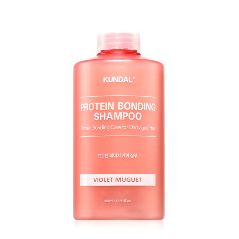 KUNDAL KUNDAL Protein Bonding Care Shampoo θρεπτικό σαμπουάν για ξηρά και κατεστραμμένα μαλλιά με άρωμα Violet Muguet 500 ml