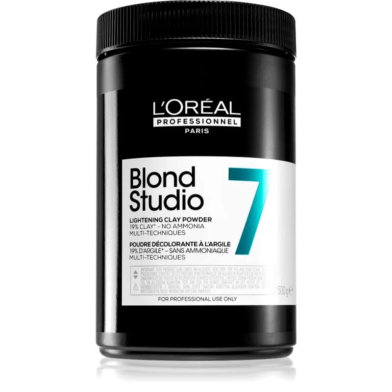 L’Oréal Professionnel L’Oréal Professionnel Blond Studio Lightening Clay Powder ξανοιχτική πούδρα λεύκανσης χωρίς αμμωνία 500 γρ