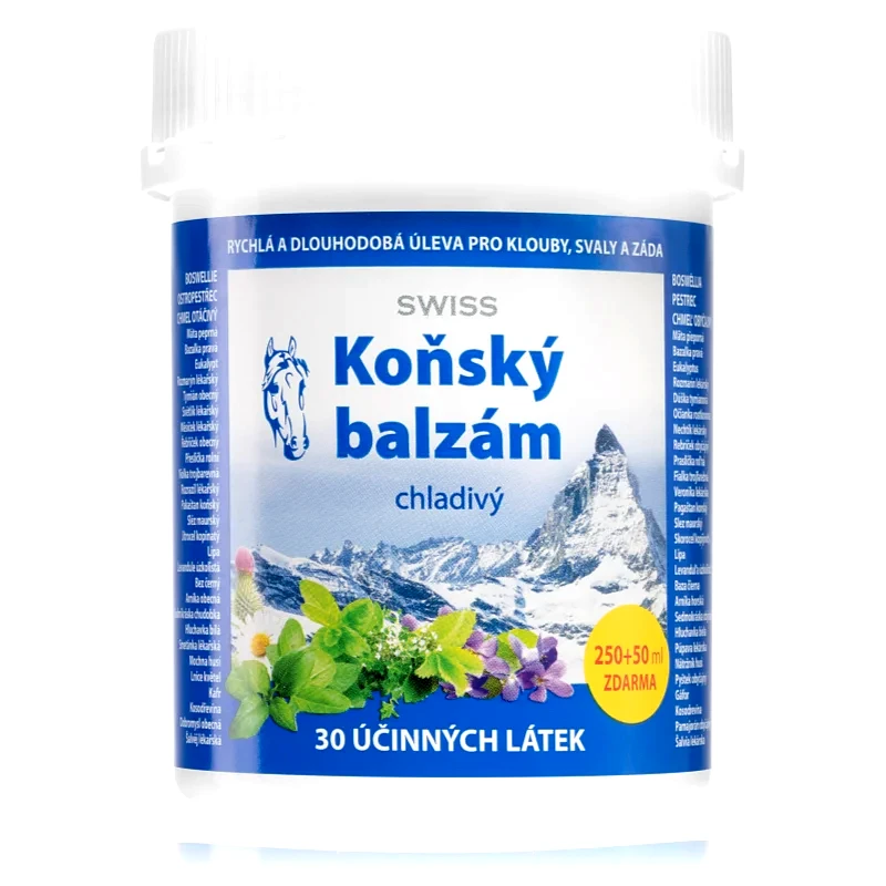 Swiss Swiss Horse balm Cool δροσερό βάλσαμο 300 ml