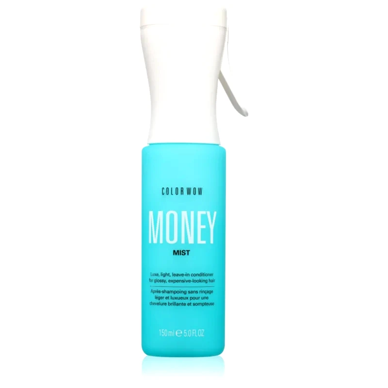 Color WOW Color WOW Money Mist ενυδατικό κοντίσιονερ χωρίς ξέβγαλμα για θερμική επεξεργασία μαλλιών 150 ml