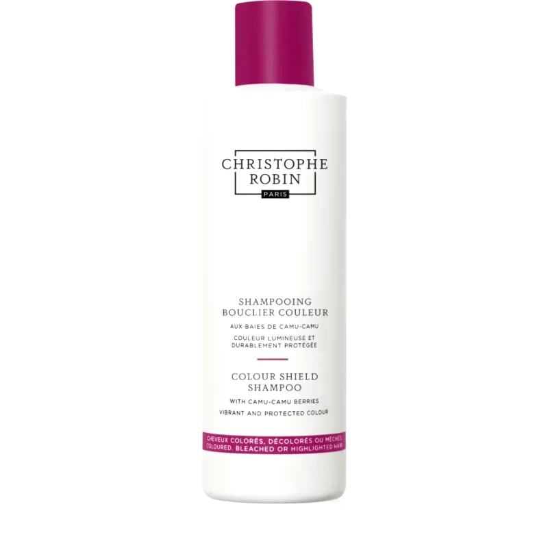 Christophe Robin Christophe Robin Color Shield Shampoo with Camu-Camu Berries θρεπτικό σαμπουάν για βαμμένα και με ανταύγειες μαλλιά 250 ml