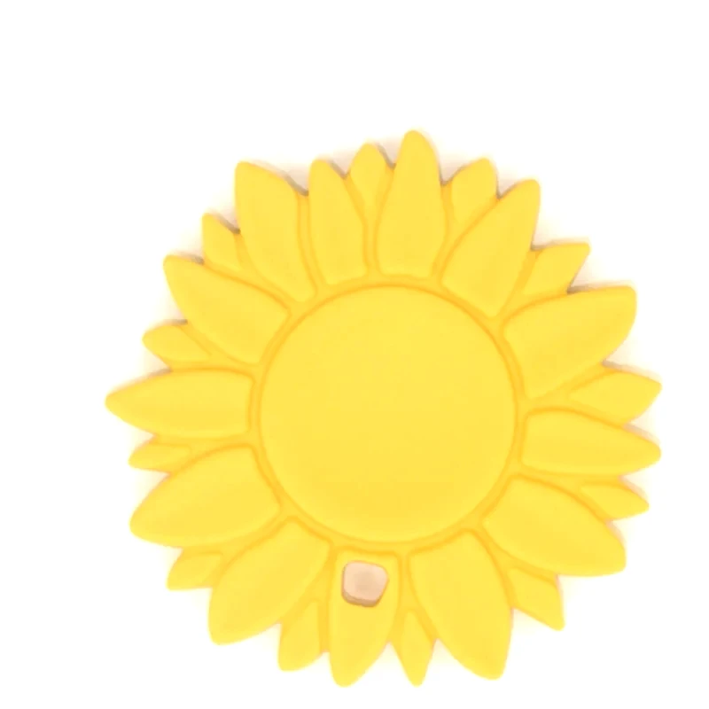 O.B Designs O.B Designs Sunflower Teether μασητικό Lemon 3m+ 1 τμχ