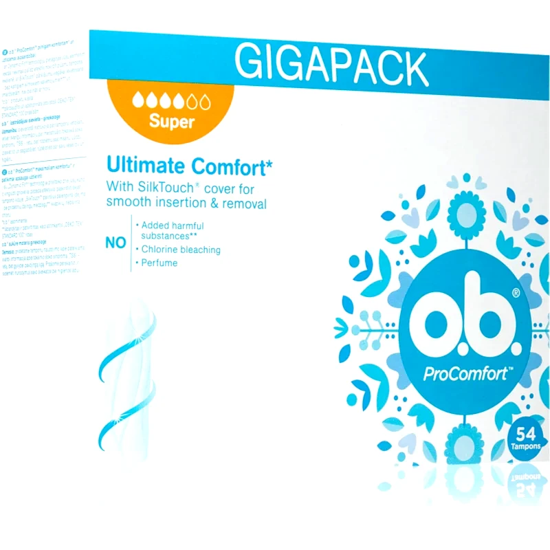 o.b. o.b. Pro Comfort Super ταμπόν 54 τμχ