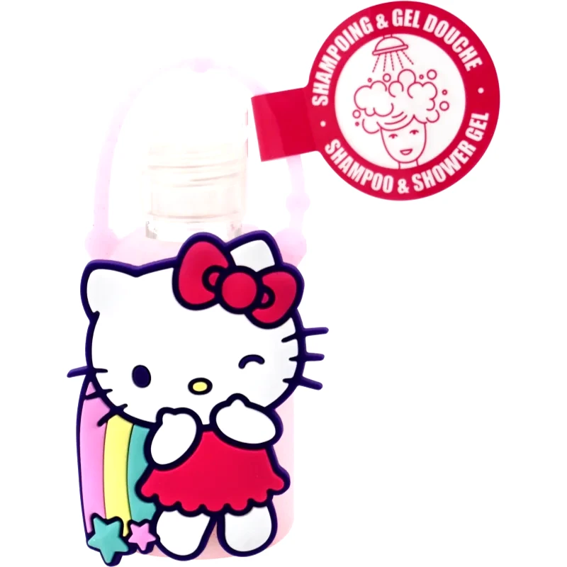 Hello Kitty Hello Kitty Shampoo and Shower Gel 2 in 1 τζελ για ντους και σαμπουάν 2 σε 1 για παιδιά 50 ml