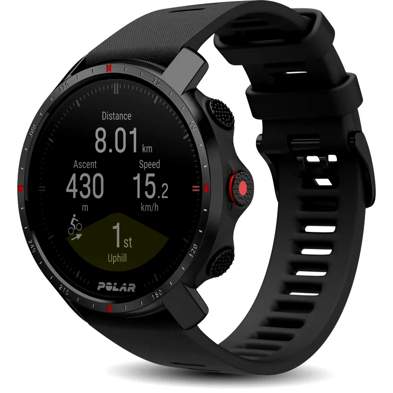 POLAR POLAR Polar Grit X Pro έξυπνο ρολόι χρώμα Black DLC 1 τμχ