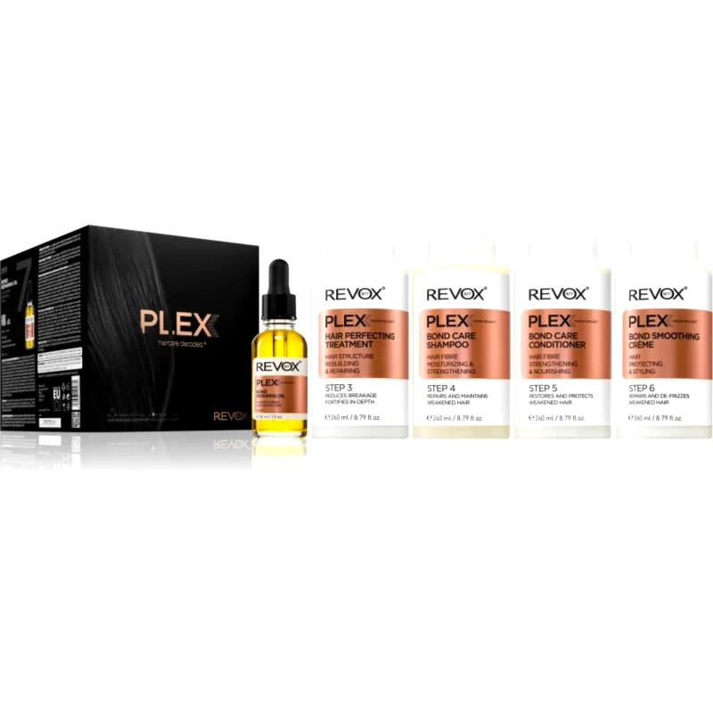 Revox B77 Revox B77 Plex Hair Rebuilding System Set for Salon & Home Σετ για κατεστραμμένα και βαμμένα μαλλιά 1 τμχ