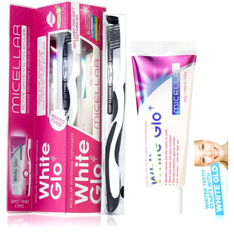 White Glo White Glo Micellar Σετ οδοντιατρικής φροντίδας