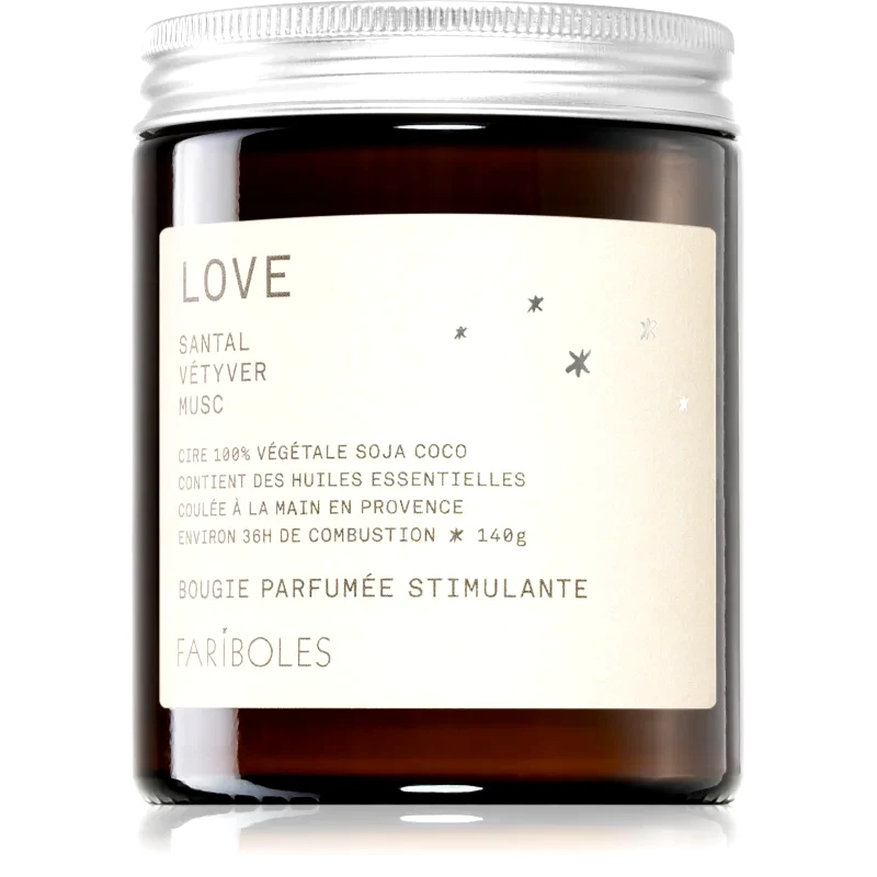 FARIBOLES FARIBOLES Green Love αρωματικό κερί 140 γρ