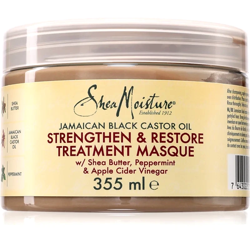Shea Moisture Shea Moisture Jamaican Black Castor Oil Strengthen & Restore δυναμωτική μάσκα για τα μαλλιά 355 ml