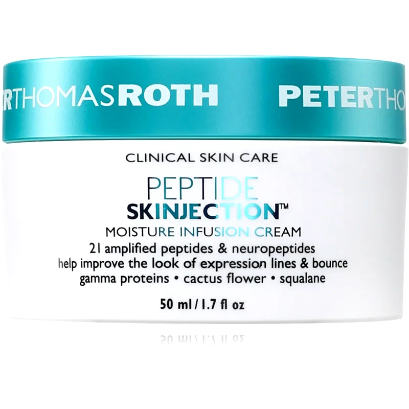 Peter Thomas Roth Peter Thomas Roth Peptide Skinjection™ Moisture Infusion Cream Refillable λειαντική ενυδατική κρέμα με πεπτίδια επαναγεμιζόμενος 50 ml