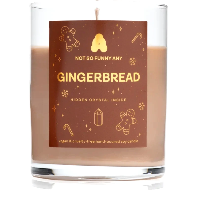 Not So Funny Any Not So Funny Any Crystal Candle Gingerbread κερί με κρύσταλλο 220 γρ