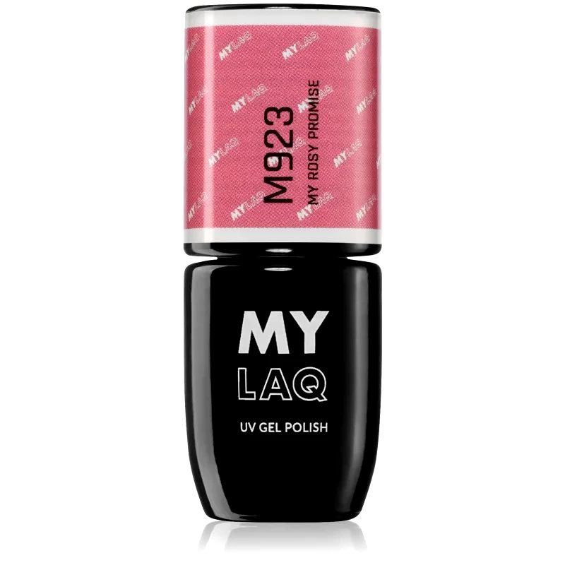 MYLAQ MYLAQ UV Gel Polish My Promise τζελ βερνίκι νυχιών απόχρωση My Rosy Promise 5 ml