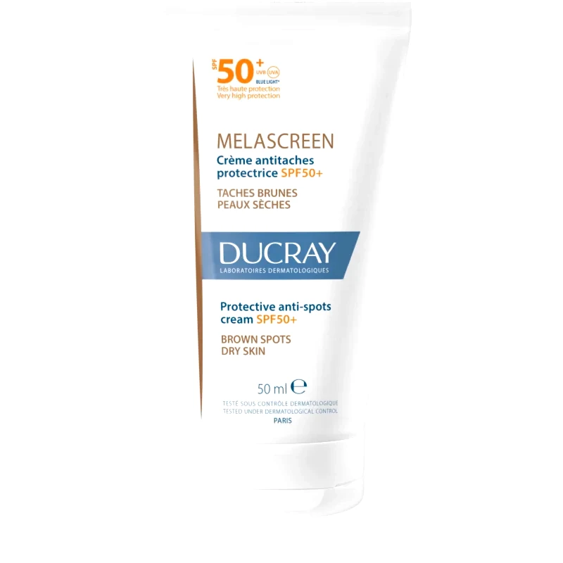 Ducray Ducray Melascreen προστατευτική κρέμα κατά των χρωστικών κηλίδων για ξηρή επιδερμίδα 50 ml