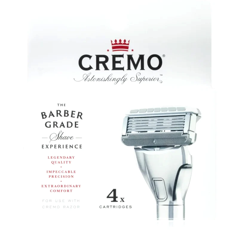 Cremo Cremo Accessories Cartridges ανταλλακτικές λεπίδες 4 τμχ