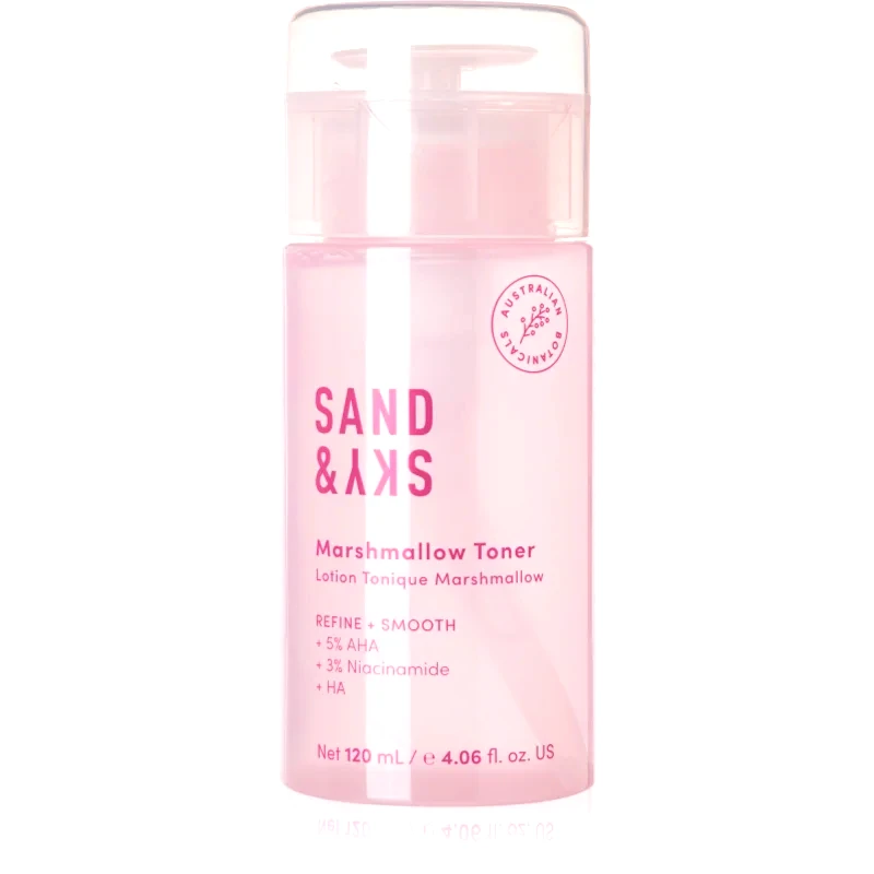 Sand & Sky Sand & Sky The Essentials Marshmallow Toner απαλό απολεπιστικό τονωτικό για την ανάπλαση της επιδερμίδας 120 ml