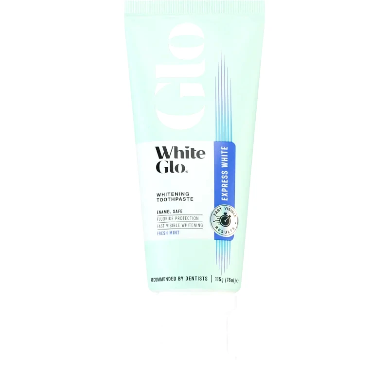 White Glo White Glo Glo Express White λευκαντική οδοντόκρεμα 115 γρ