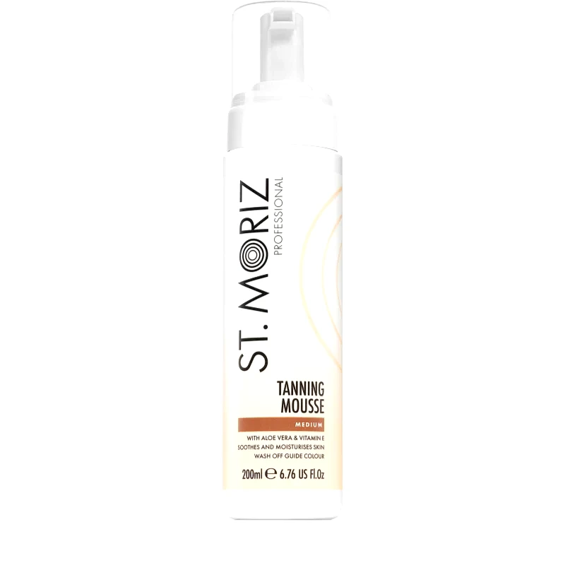 St. Moriz St. Moriz Tanning Mousse αφρός αυτομαυρίσματος απόχρωση Medium 200 ml