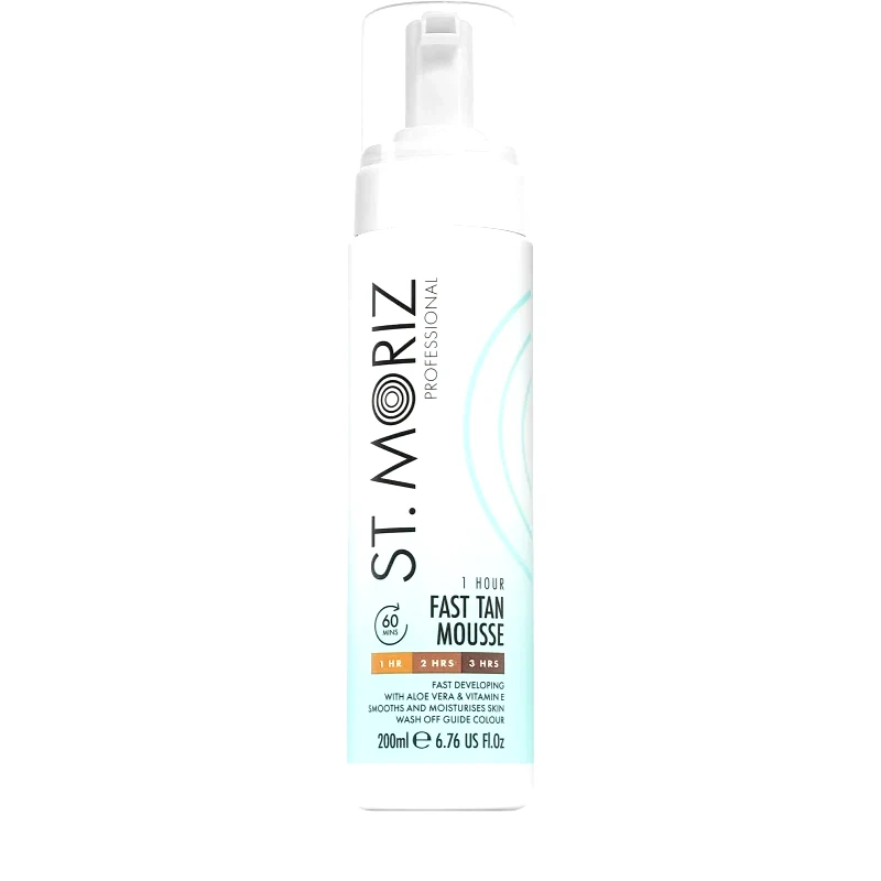 St. Moriz St. Moriz Fast Tan αφρός αυτομαυρίσματος για γρήγορο μαύρισμα 200 μλ