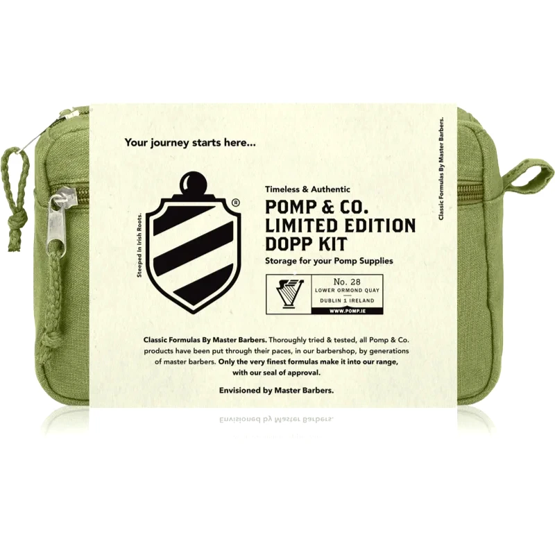 Pomp & Co Pomp & Co Limited Edition Dopp Kit Τσάντα ταξιδίου Green 1 τμχ