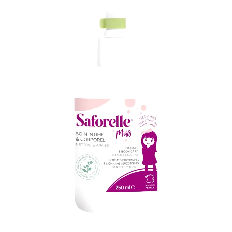 Saforelle Saforelle Miss απαλό τζελ προσωπικής υγιεινής για παιδιά 250 ml