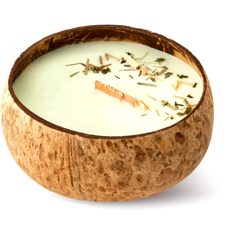 Tropicandle Tropicandle Lemongrass & Ginger αρωματικό κερί με ξύλινο φιτίλι 350 ml