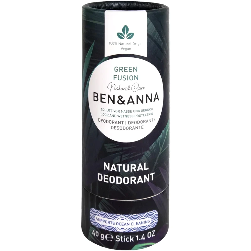BEN&ANNA BEN&ANNA Natural Deodorant Green Fusion στερεό αποσμητικό 40 γρ