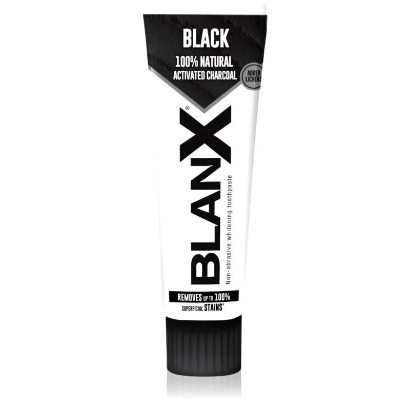 BlanX BlanX Black λευκαντική οδοντόκρεμα με ενεργό άνθρακα 75 ml