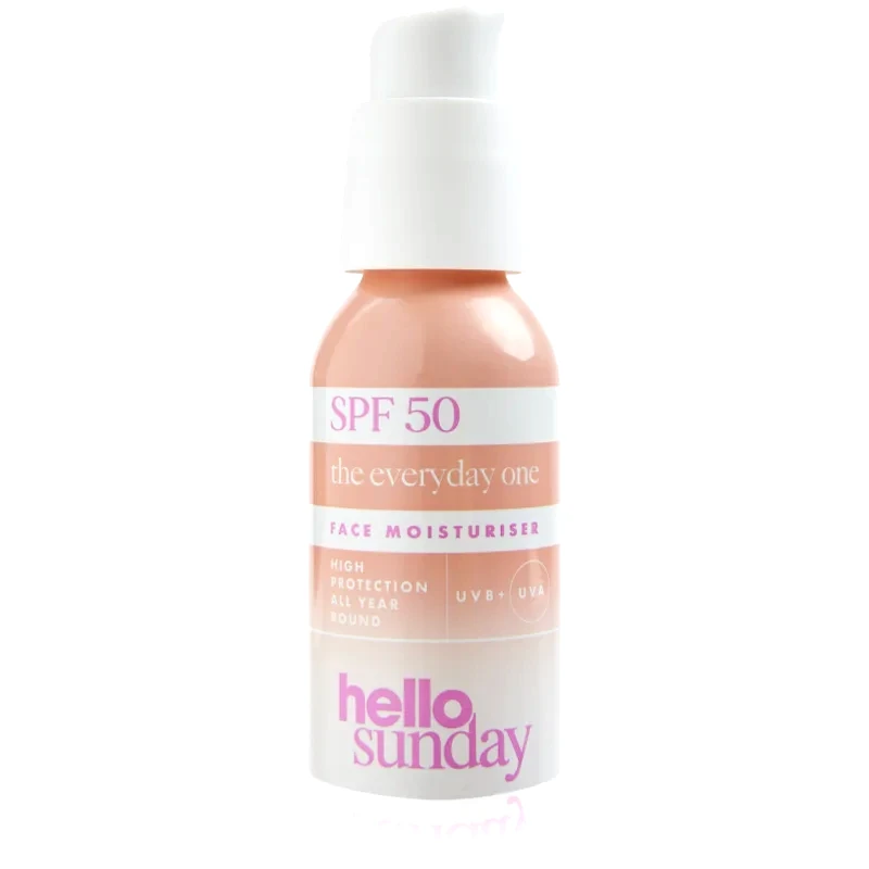 hello sunday hello sunday the everyday one SPF 50 αντηλιακή κρέμα προσώπου 50 ml