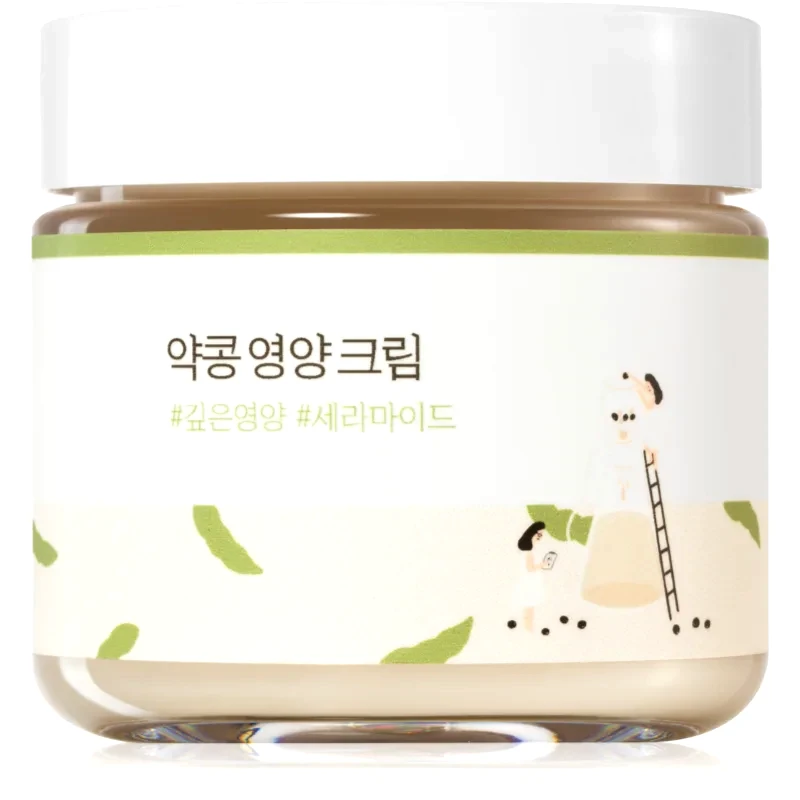 ROUND LAB ROUND LAB Soybean Nourishing Cream βαθιά ενυδατική κρέμα με αντιρυτιδικά αποτέλεσματα 80 ml