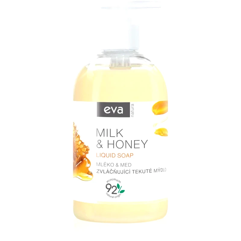 Eva Natura Eva Natura Milk & Honey υγρό σαπούνι για τα χέρια 500 ml