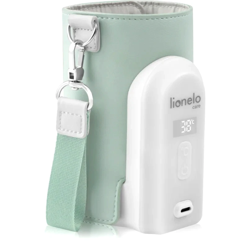 Lionelo Lionelo Care Thermup Go Evo Θερμαντικό για μπιμπερό Green Sage 1 τμχ